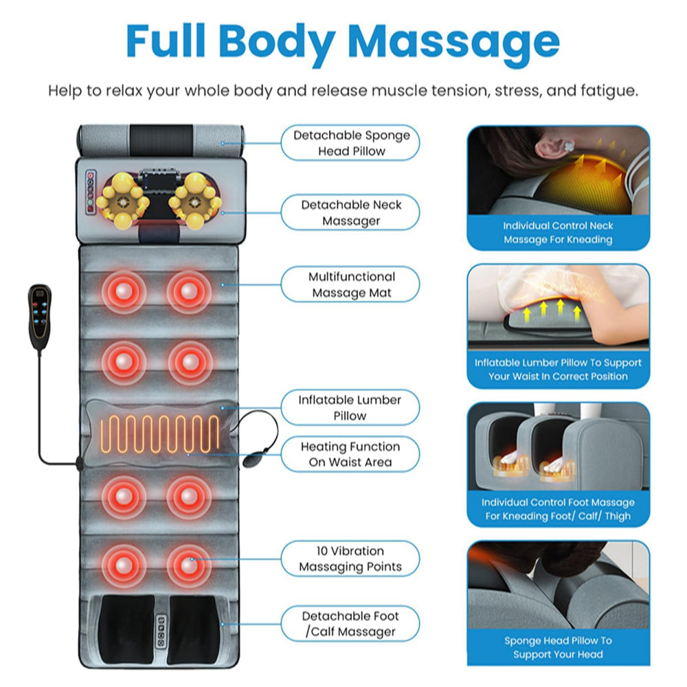 KOCASO foot massage attachment with heat and kneading for soothing relief.