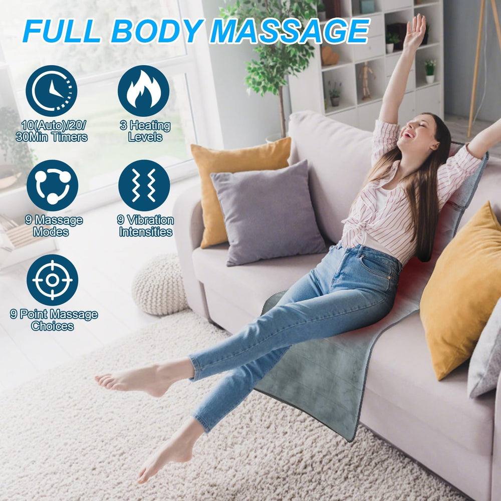 KOCASO neck pillow with 20-node massage soothes neck tension