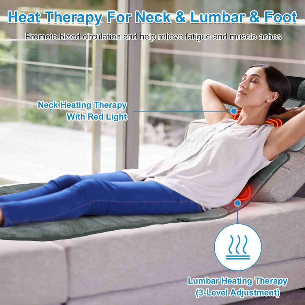 KOCASO neck massager heads with 20-node kneading action