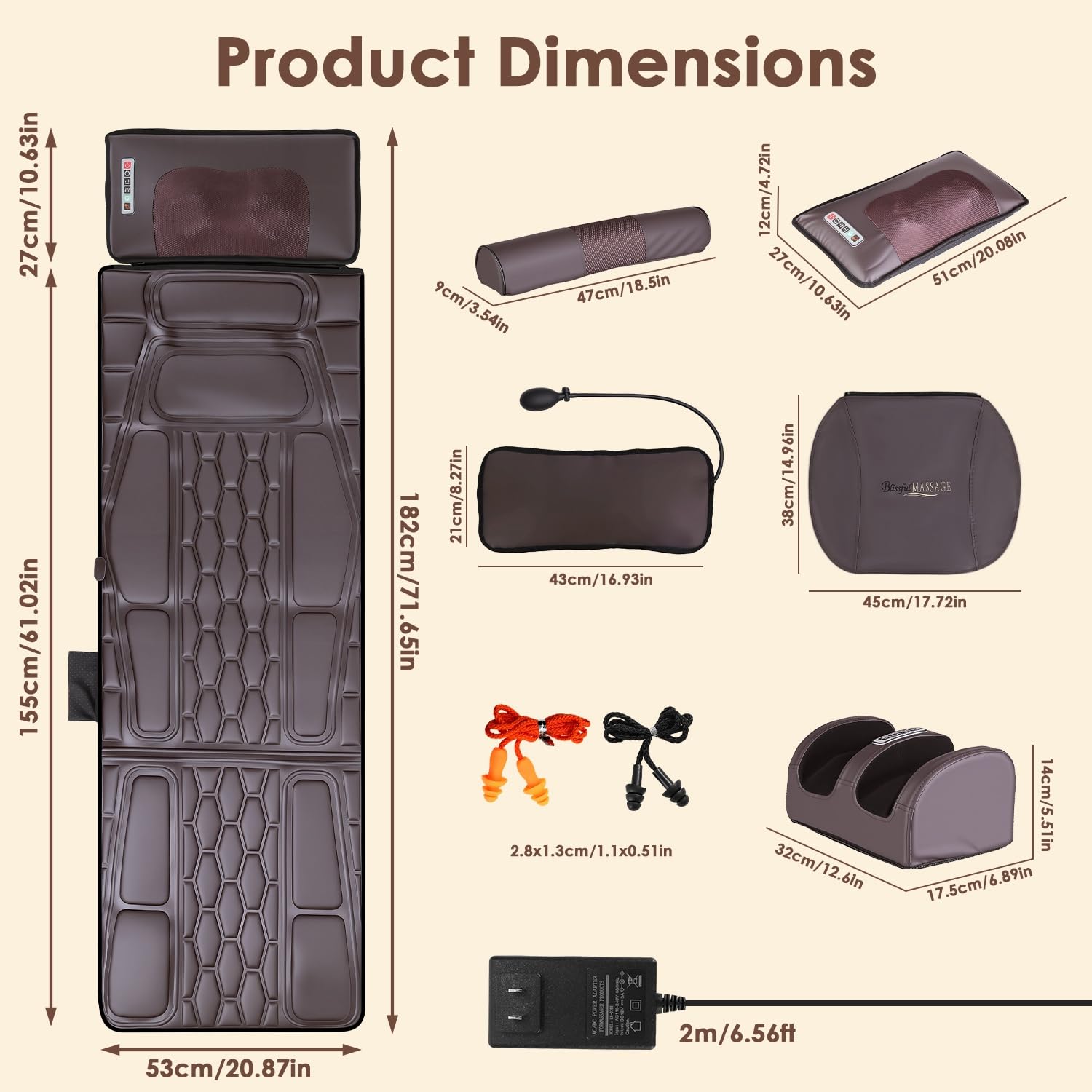 KOCASO Portable Storage Bag keeps components organized for travel.