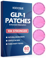 KOCCQUE GLP-1 patches 60-count pack for easy daily wellness support.