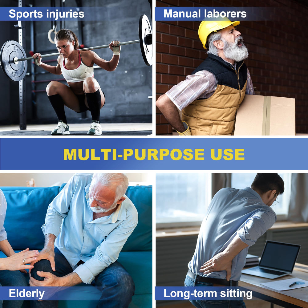 Kocowo lidocaine patch on knee helps manage joint discomfort during daily steps.