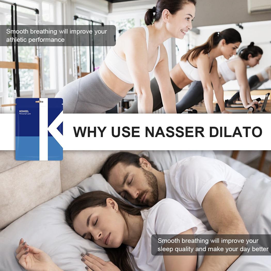 KOHEEL Nasal Dilator BPA-free and latex-free for safe daily use