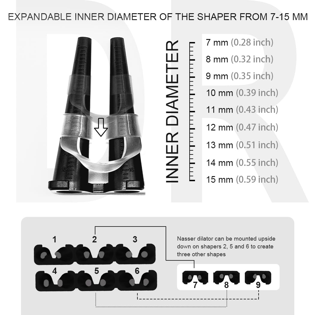 KOHEEL Nasal Dilator soft, hypoallergenic material for sensitive skin