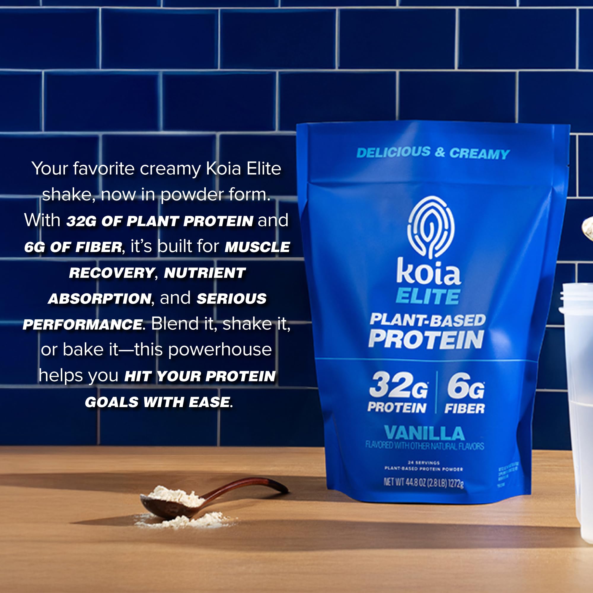 Batido rápido pre-entreno con Koia Elite para rendimiento