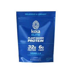 Koia Proteína Vegetal Elite en polvo de vainilla para comenzar el día con energía