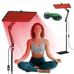 KOITHE red light therapy panel focuses on facial care for radiant skin at home.