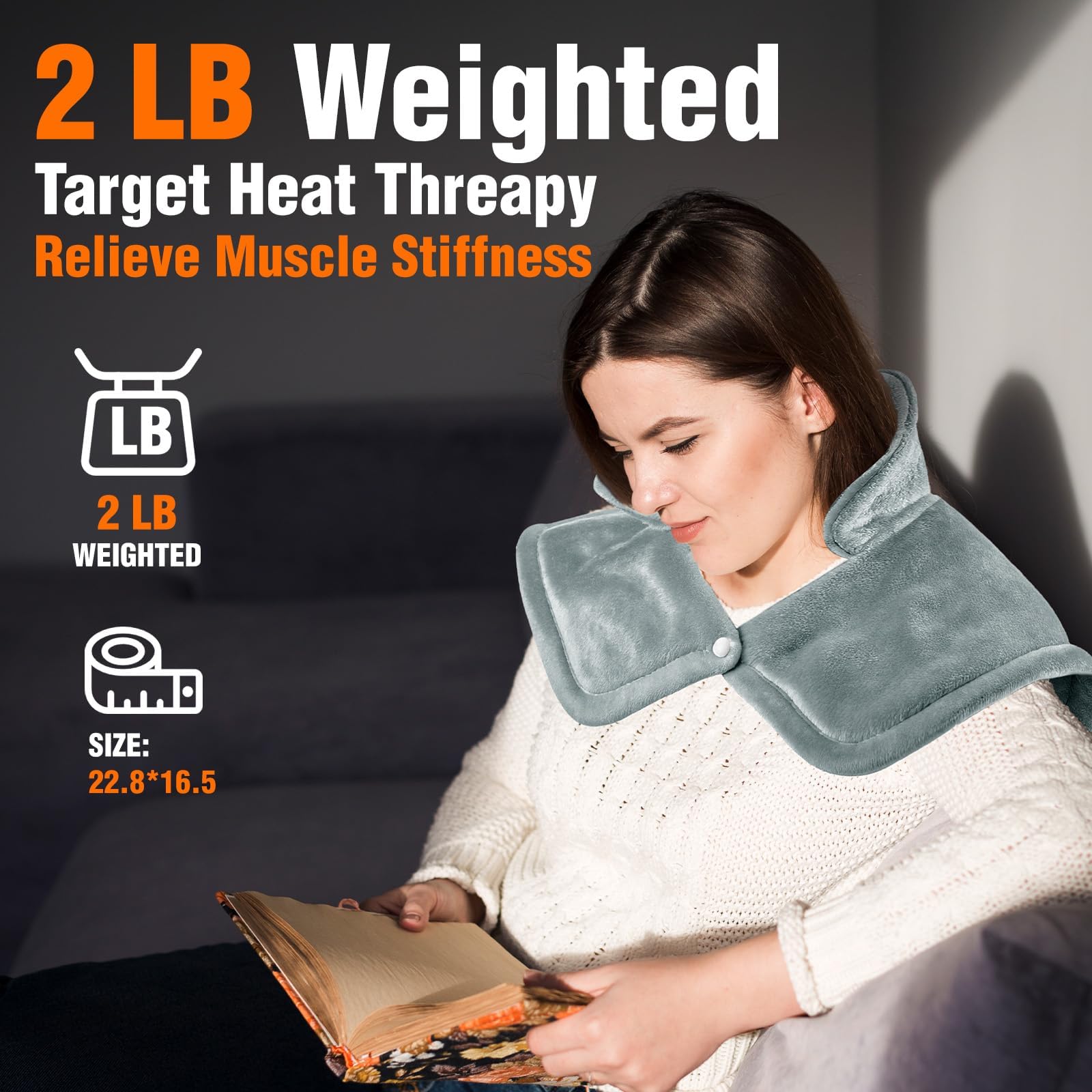 Kokopro fast heating technology provides rapid warmth for quick relief.