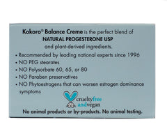 Kokoro Balance Creme on forearm demonstrates quick absorption and soft feel