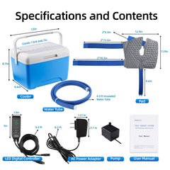Kokoslo Knee Ice Machine bedside-use design supports comfortable post-op routines.