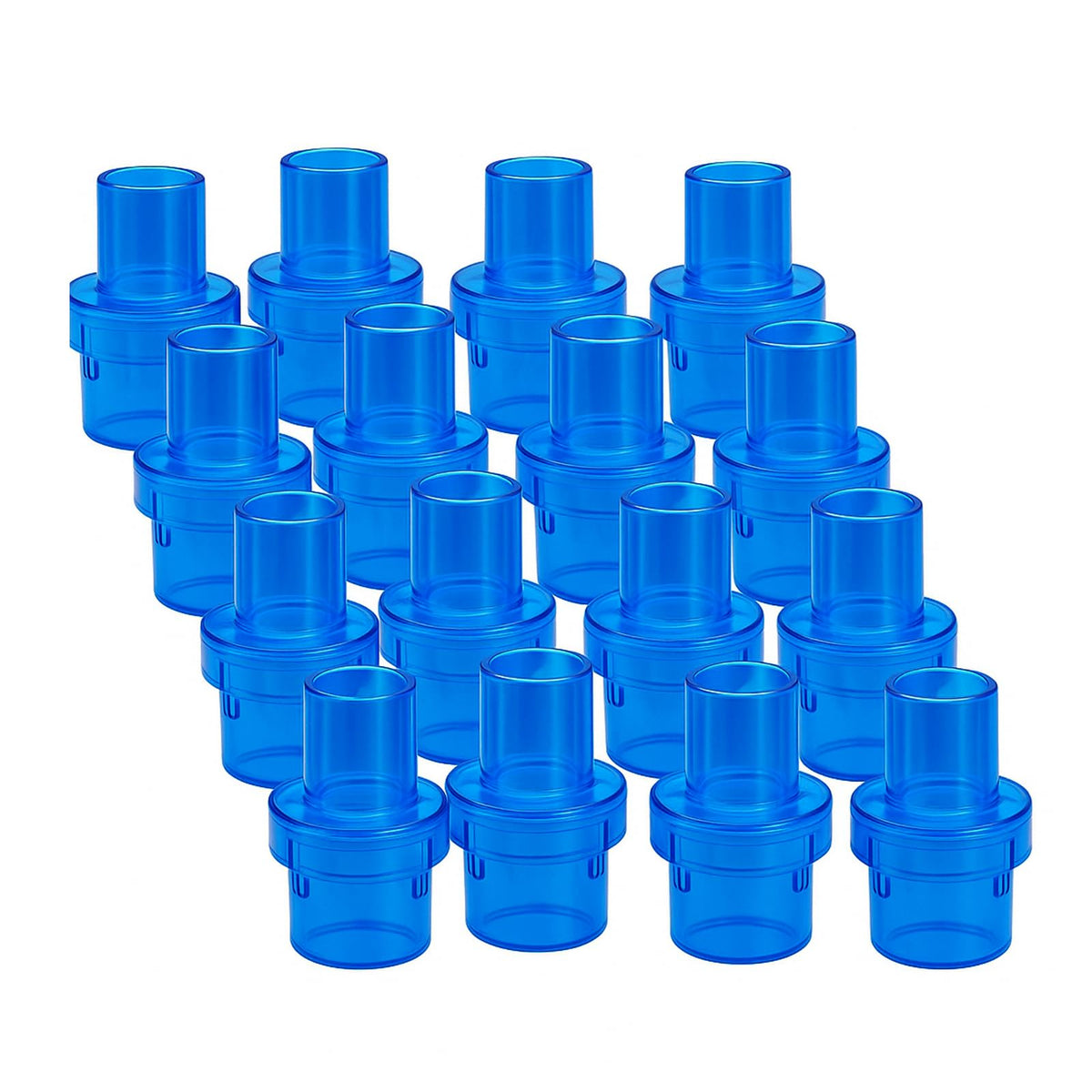 KoKoWill blue CPR training valve pack shown for classroom practice.