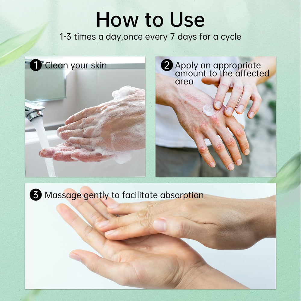 KoKoWill cream being applied to a dry patch for soothing care.
