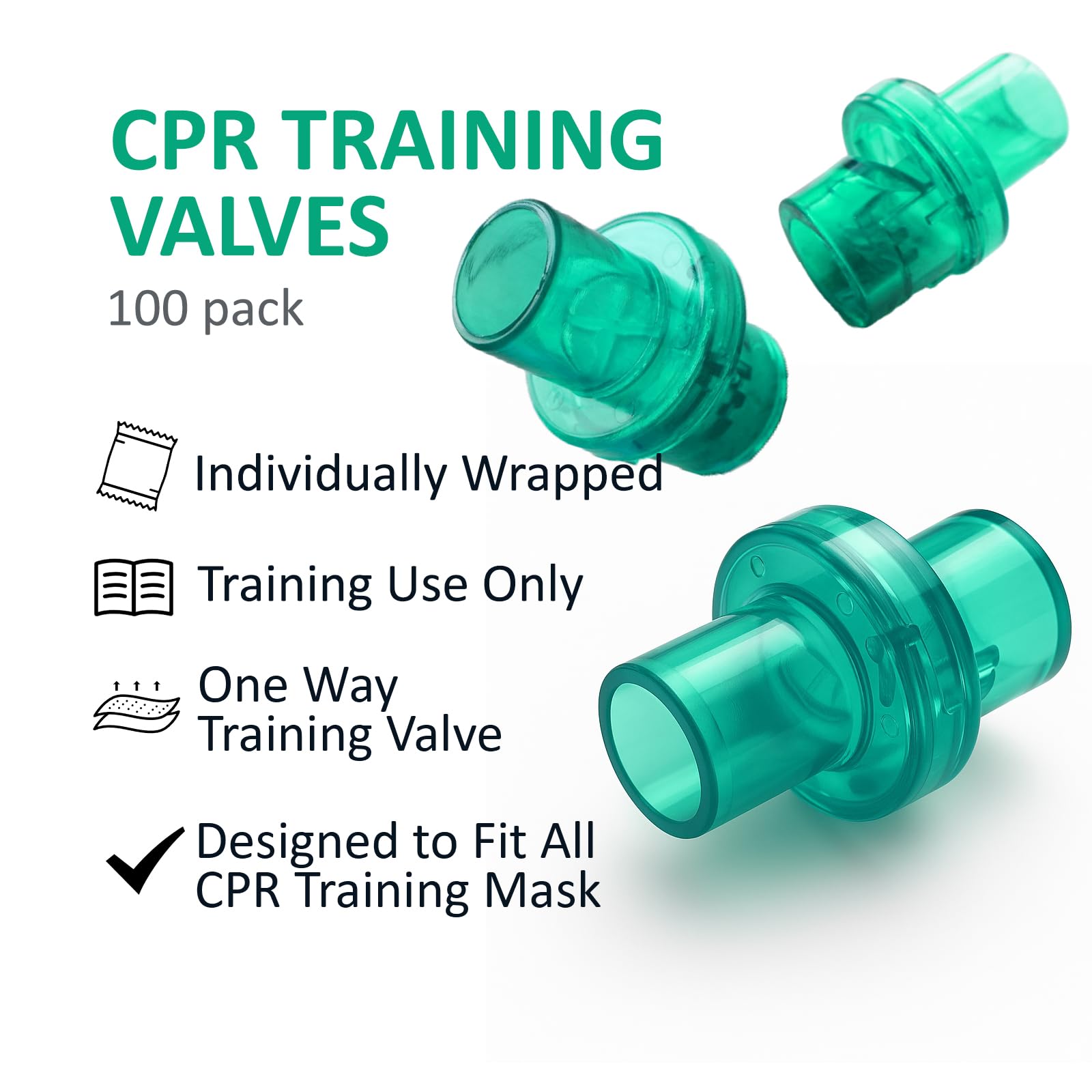 KoKoWill close-up of green CPR valve highlighting airflow in simulations