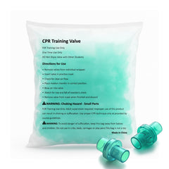 KoKoWill individually wrapped CPR valves for hygienic drills
