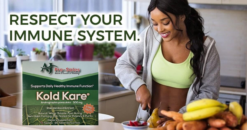 Kold Kare andrographis king of bitters feature highlights traditional use.