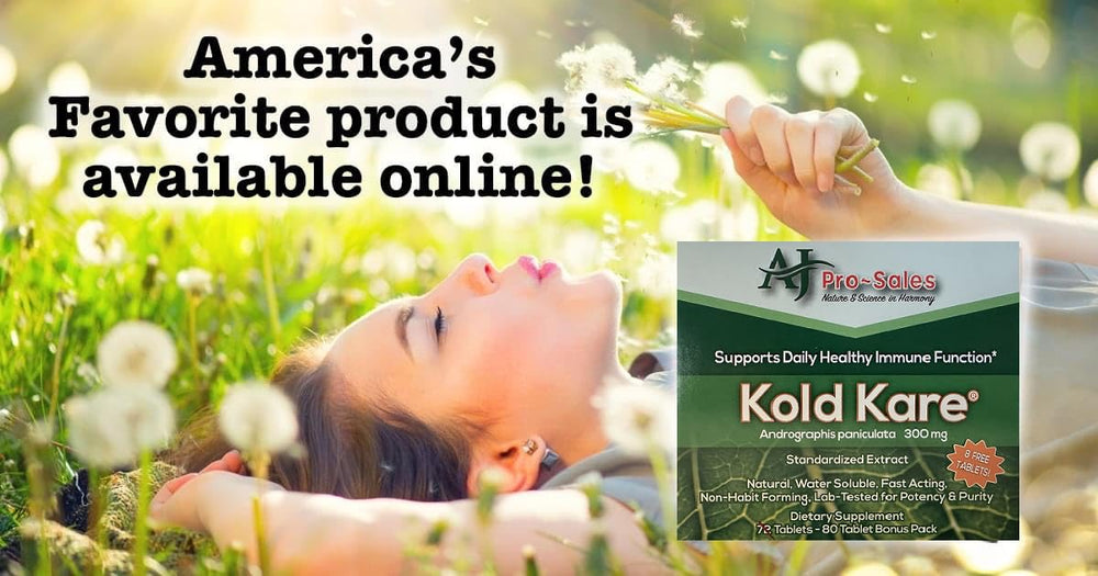 Kold Kare natural ingredients spotlight Andrographis paniculata for resilience.