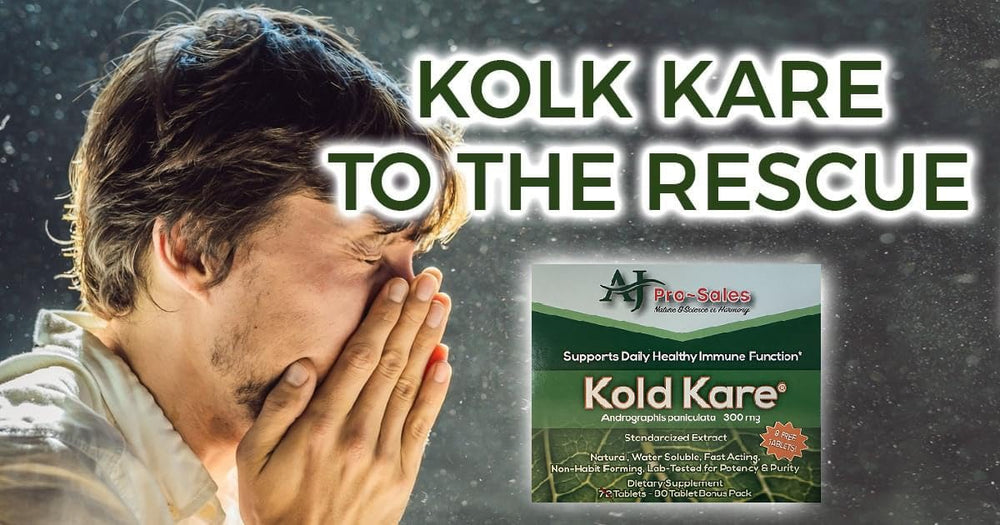 Kold Kare packaging design conveys premium wellness and care.