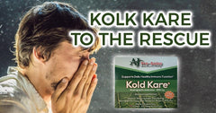 Kold Kare packaging design conveys premium wellness and care.