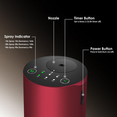 KONCHILE battery-powered diffuser is portable for car and desk
