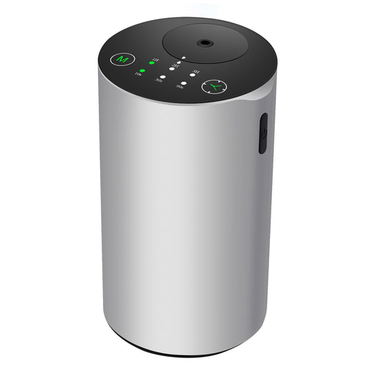KONCHILE waterless diffuser with LED light for calm ambience.