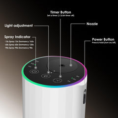 KONCHILE Waterless Diffuser portable design for desk or bag.
