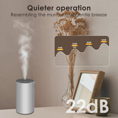 KONCHILE silver-casing diffuser highlighting sleek, travel-friendly design.