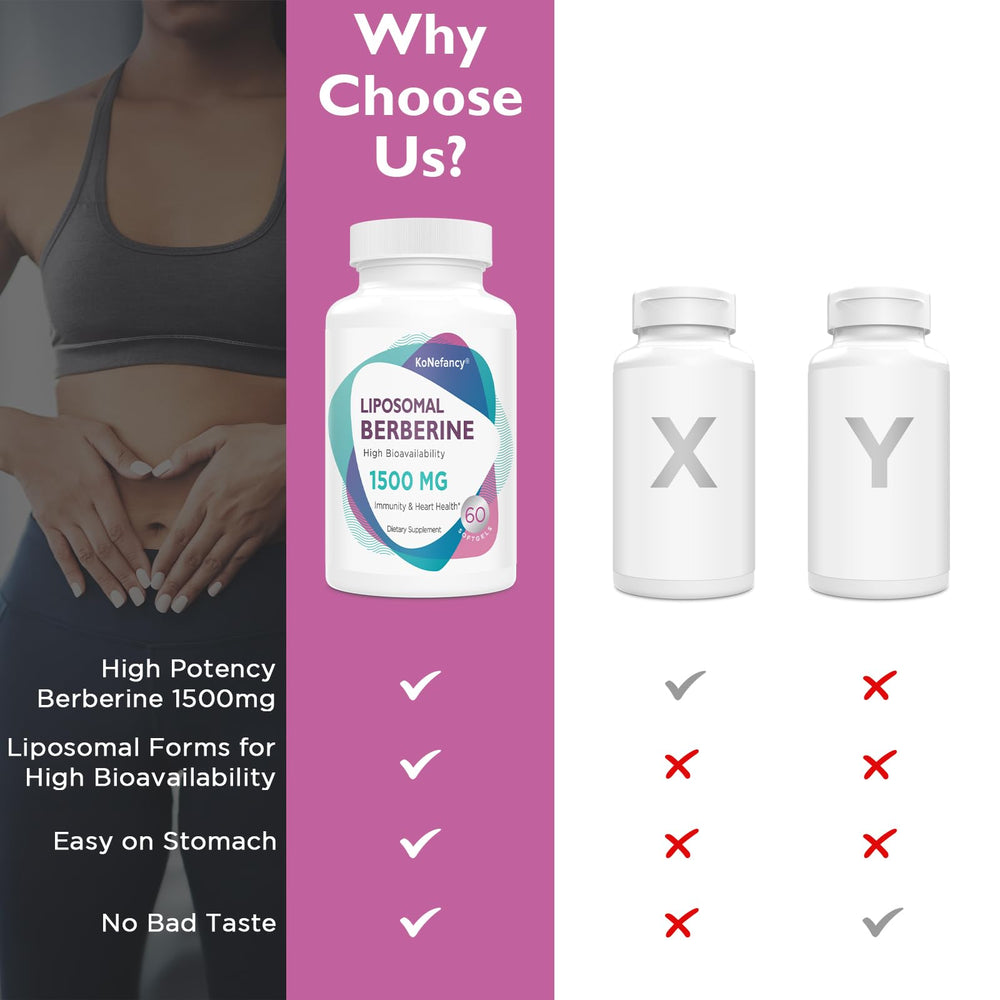 KoNefancy softgel capsules angle view indicates easy daily intake.