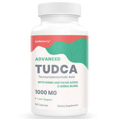 KoNefancy Tudca liver supplements bottle with premium packaging for daily liver support.