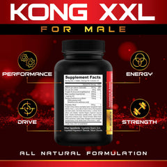 Kong XXL label showing USA-made quality and safety