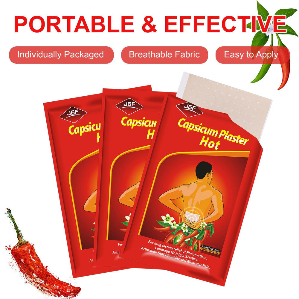 KONGDY Capsaicin Patch with simple guidelines for adult use.