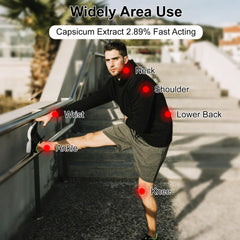 KONGDY capsaicin patch adhesive stays secure during daily activities.