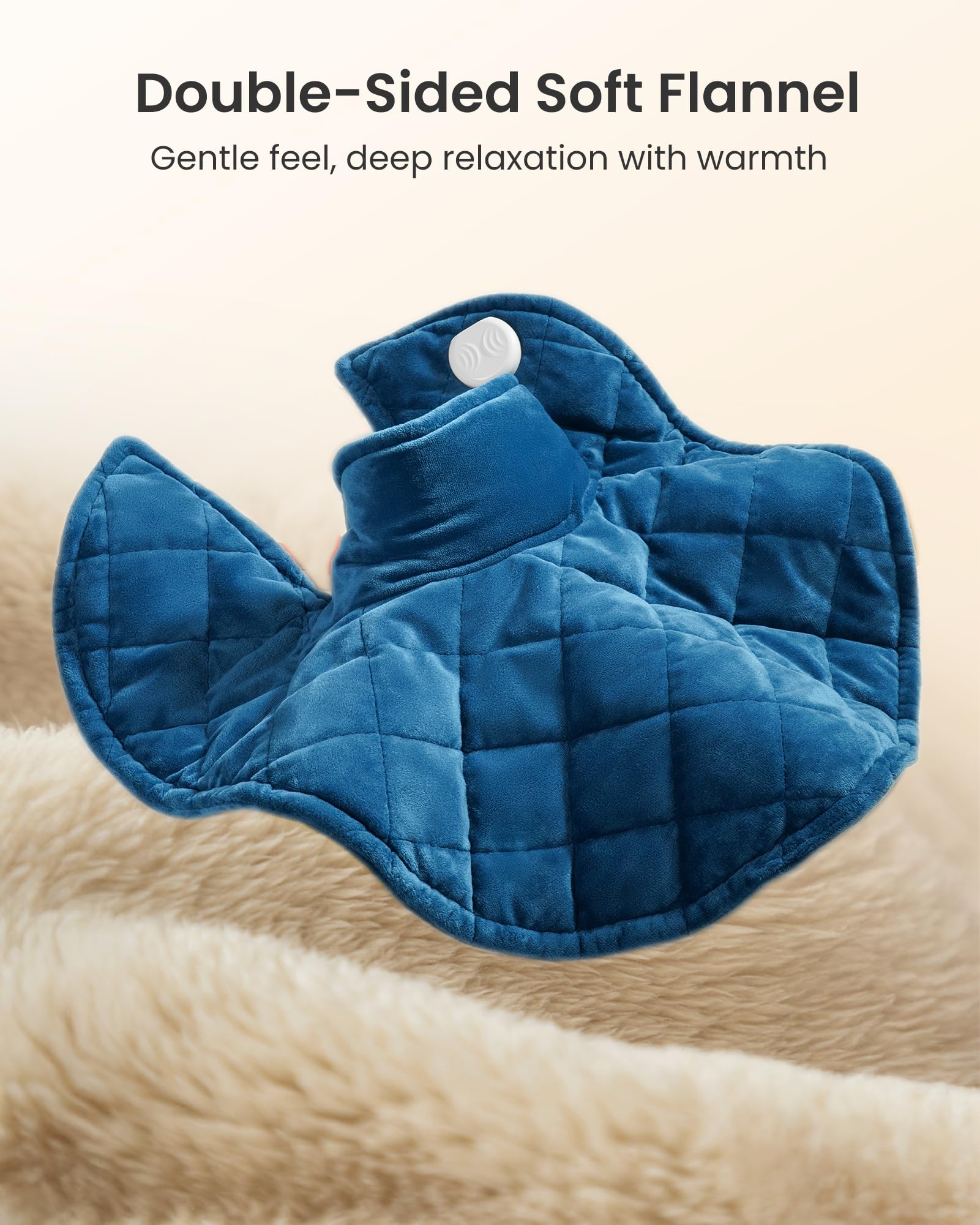 Koonie machine washable heating pad offers easy cleaning after use.