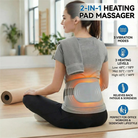 KOOTLEE heating pad with battery pack enables cordless use anywhere