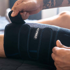 Koprez knee brace fits most users for universal wear.