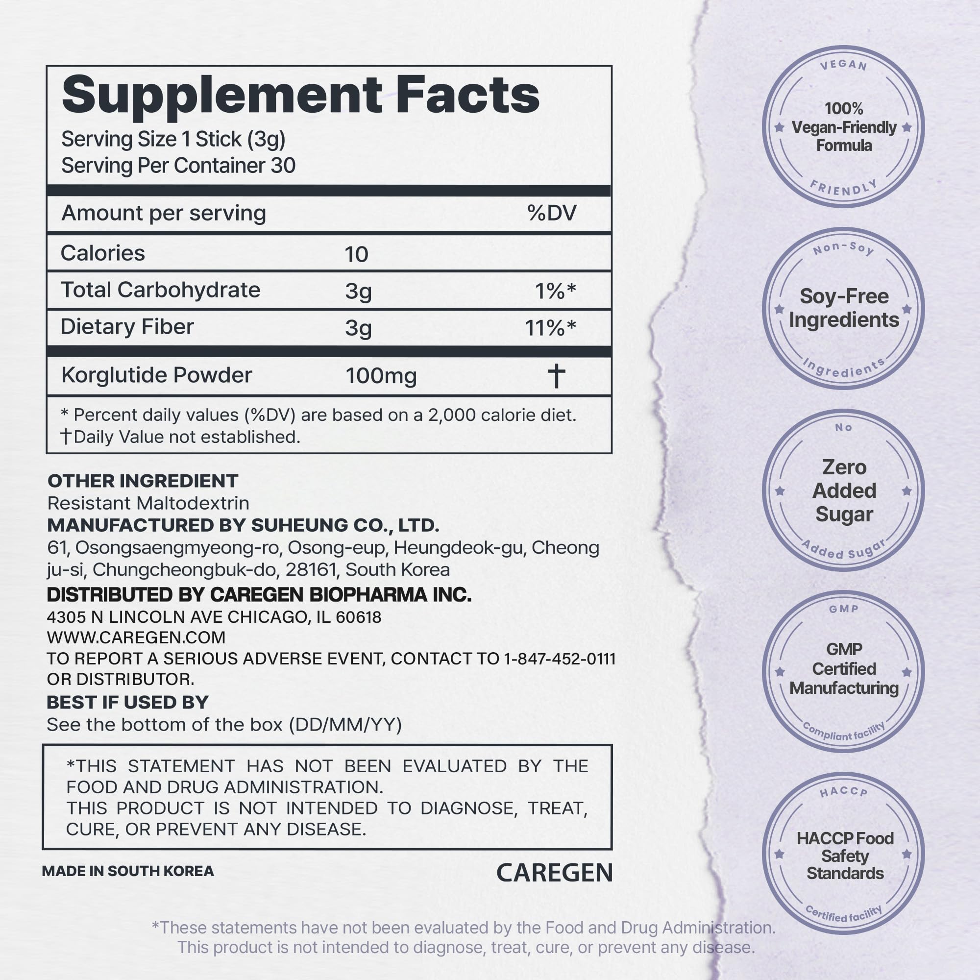 Korglutide promotes portion control mindfulness for daily balance