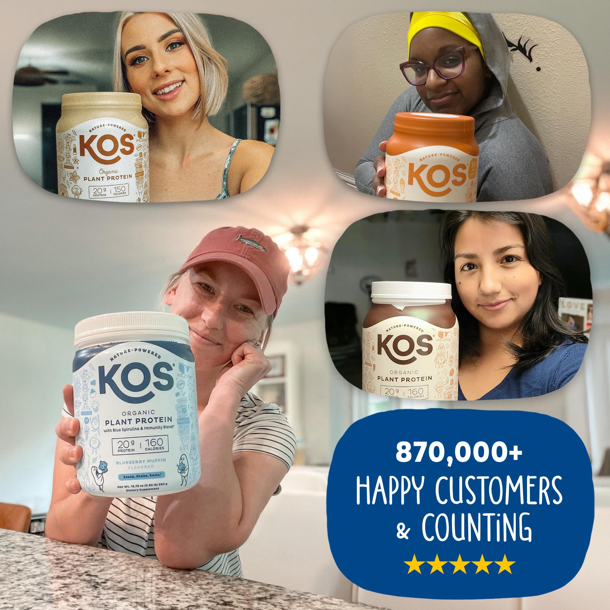 KOS Digestive Enzymes blend close-up suggesting improved digestion support.