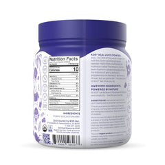 KOS Organic Acai Juice Powder close-up texture ideal for blends