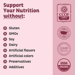 KOS Beet Root Powder is vegan and non GMO for clean ingredients.