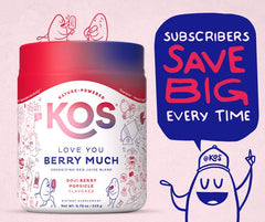 KOS Reds digestive enzymes icon illustrating support for digestion