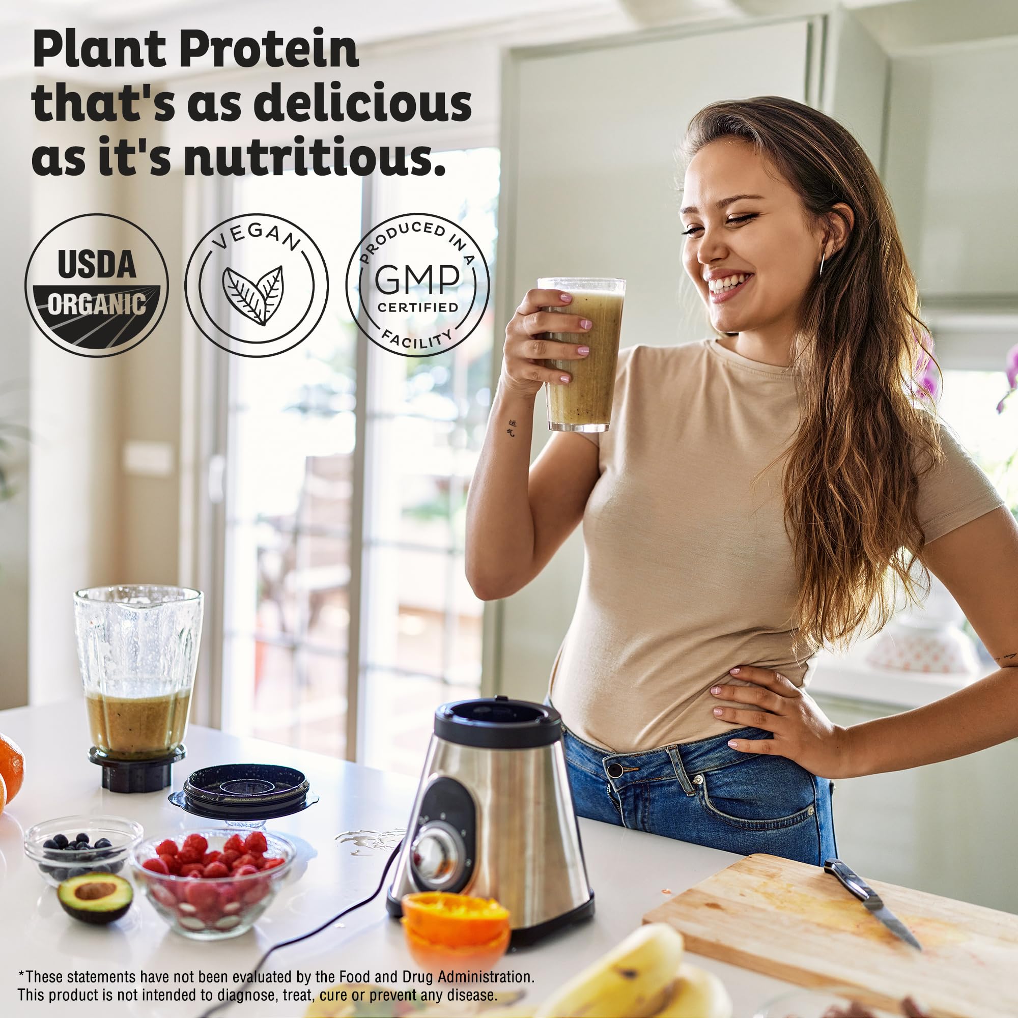 KOS salted caramel coffee shake glass with frothy texture boosts flavor and energy