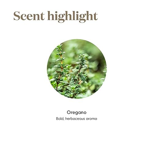 Kosher-certified label on Young Living oregano oil packaging.