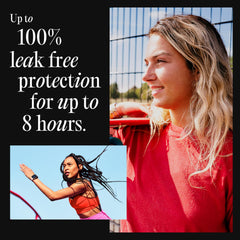 Kotex U Click tampon is individually wrapped for discretion.