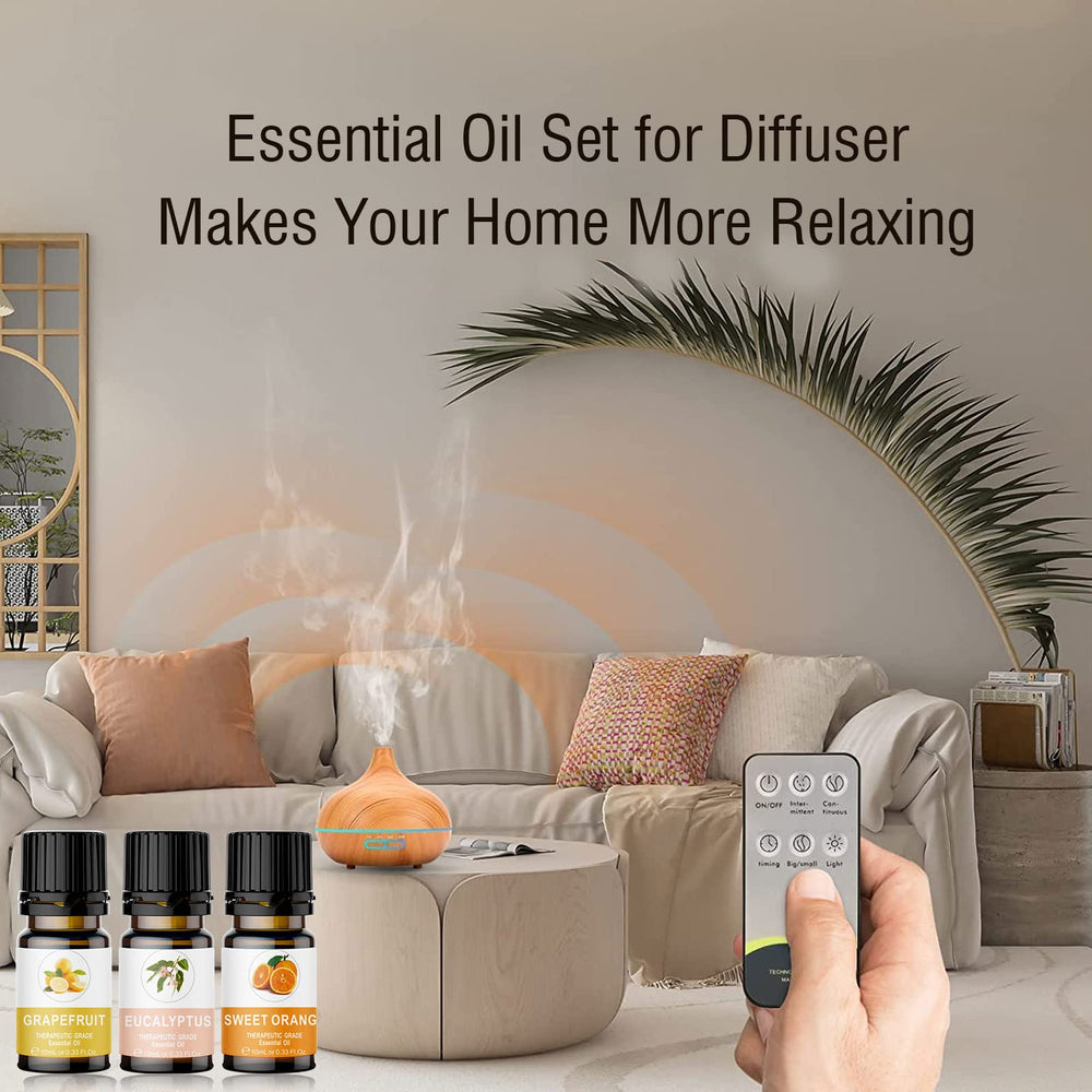 KOURUILIFE lemon oil bottle adding bright fragrance for diffusers and cleaners
