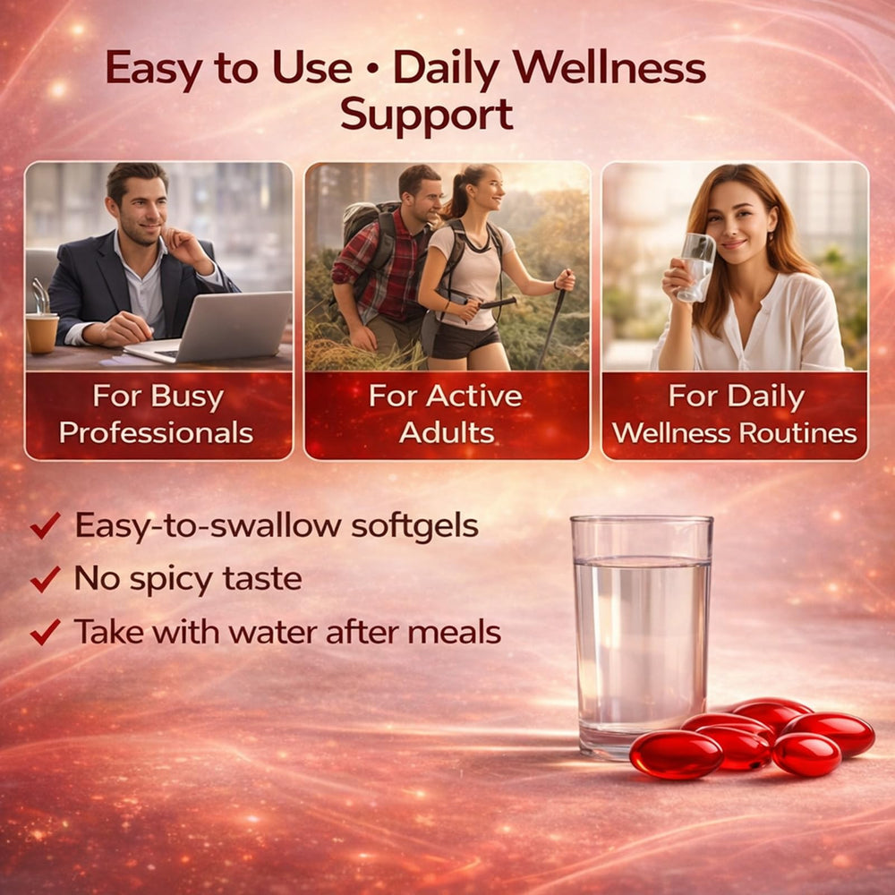 KOVGOCY grape seed oil capsule indicating immune metabolism support