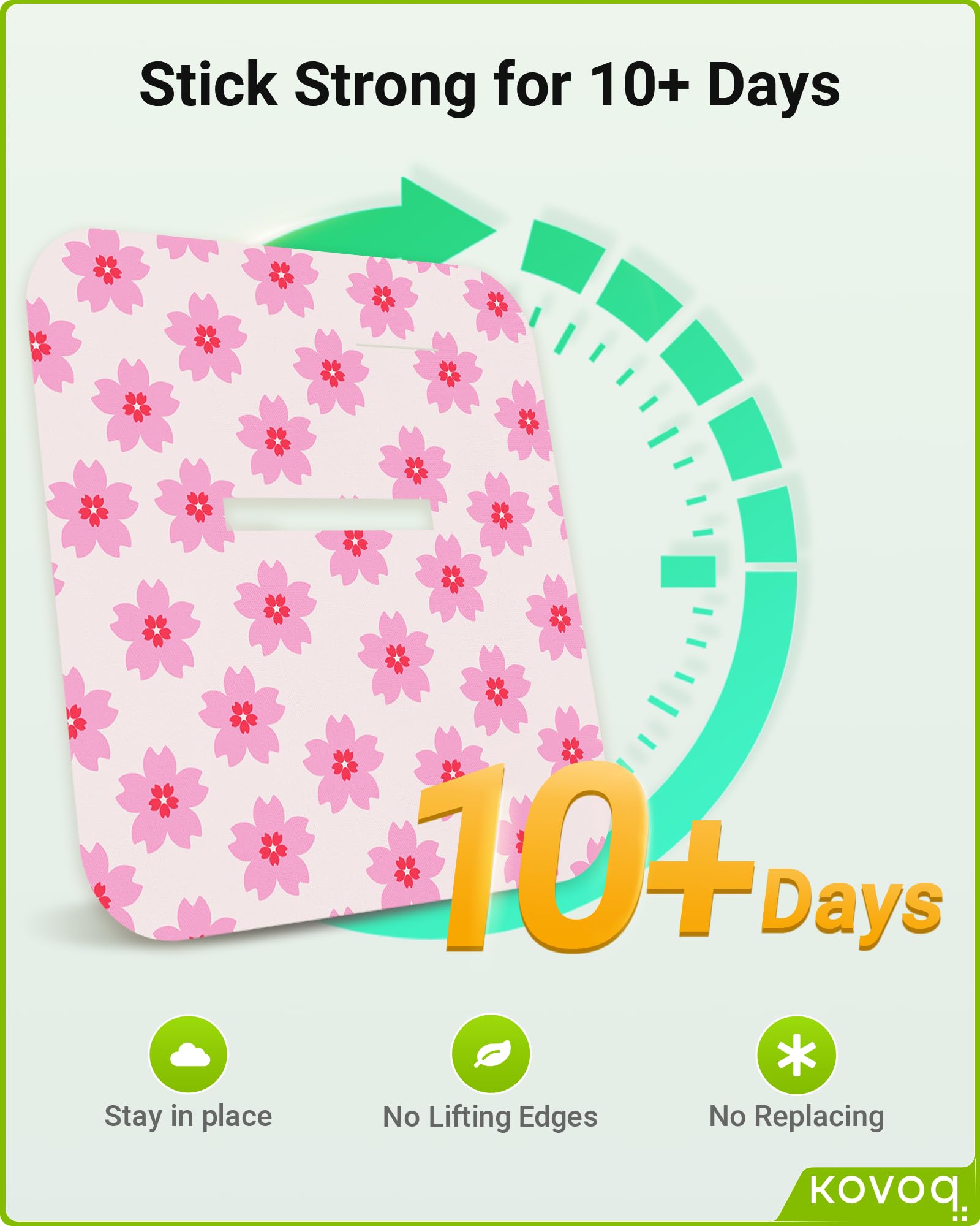 KOVOQ Tandem Mobi hold 10+ days of wear under typical activity.