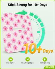 KOVOQ Tandem Mobi hold 10+ days of wear under typical activity.
