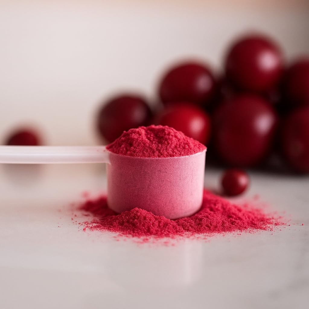 KOYAH Cranberry Powder recipe idea: sprinkle on oats and yogurt.