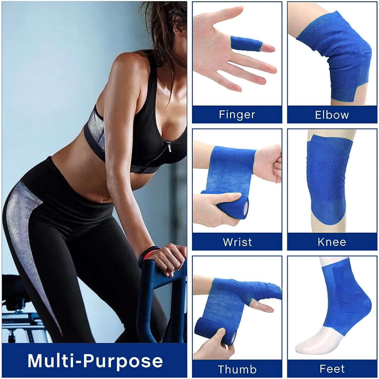 KOYEE wrist wrap usage demonstrates flexible support during light activity.