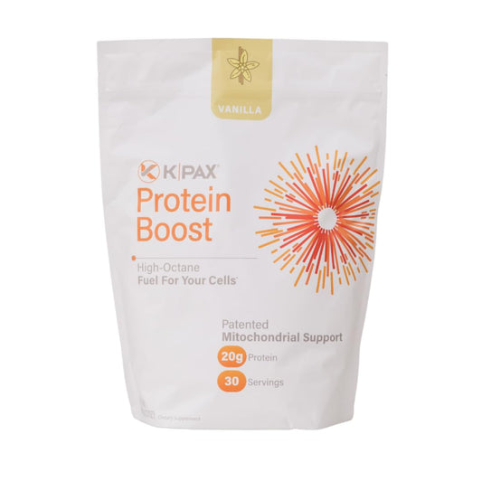KPAX Immune Protein Blend bottle for on-the-go fueling