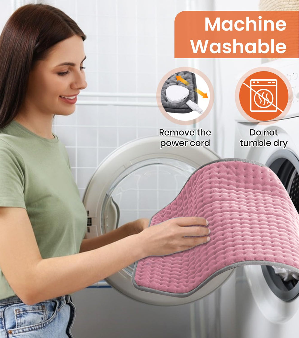 KQPZ heating pad offers both dry and moist heat therapy options